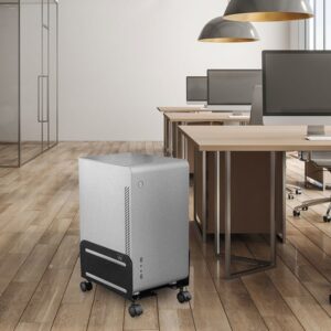 Ewent EW1291 soporte de CPU Carro para equipo informático Negro