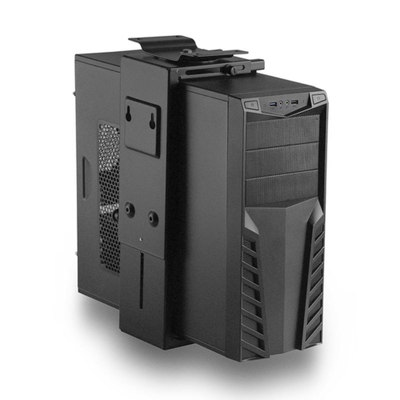 Ewent EW1293 soporte de CPU Soporte para instalación de CPU bajo mesa Negro - Imagen 4