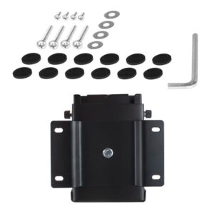 Ewent EW1293 soporte de CPU Soporte para instalación de CPU bajo mesa Negro