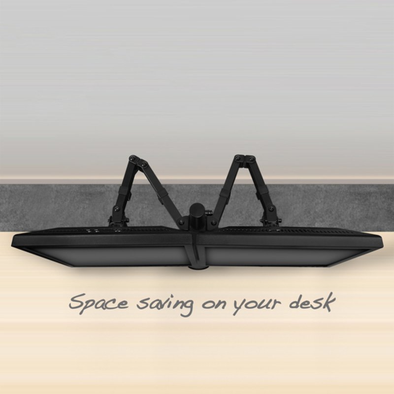 Ewent EW1512 soporte para monitor 81,3 cm (32") Negro Escritorio Ewent EW1512 soporte para monitor 81,3 cm (32") Negro Escritorio - Imagen 2