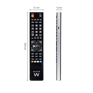 Ewent EW1570 mando a distancia DTT, DVD/Blu-ray, Proyector, SAT, STB, Altavoz para barra de sonido, TV, Universal, VCR Botones
