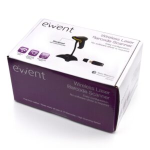 Ewent EW3430 lector de código de barras Lector de códigos de barras portátil 1D LED Negro Ewent EW3430 lector de código de barras Lector de códigos de barras portátil 1D LED Negro