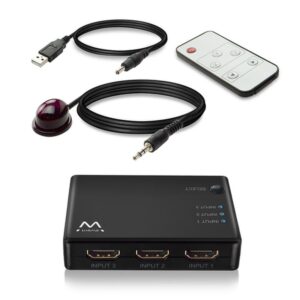 Ewent EW3730 interruptor de video HDMI