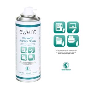 Ewent EW5613 kit de limpieza para computadora Impresora Espray para limpieza de equipos 200 ml Ewent EW5613 kit de limpieza para computadora Impresora Espray para limpieza de equipos 200 ml