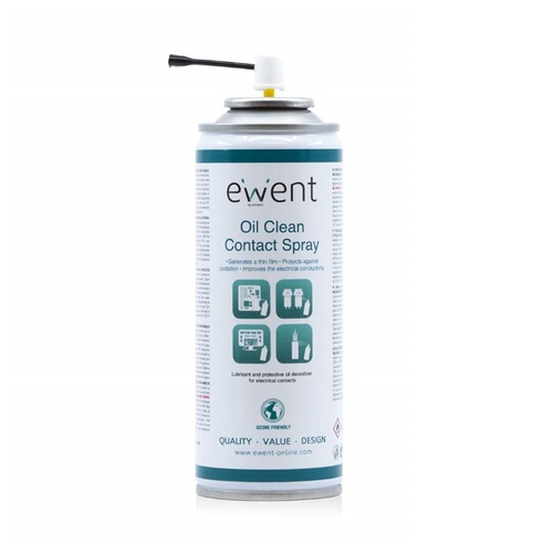 Ewent EW5615 kit de limpieza para computadora Espray para limpieza de equipos 200 ml Ewent EW5615 kit de limpieza para computadora Espray para limpieza de equipos 200 ml