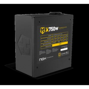 NOX Hummer X750W unidad de fuente de alimentación 750 W 24-pin ATX ATX Negro NOX Hummer X750W unidad de fuente de alimentación 750 W 24-pin ATX ATX Negro