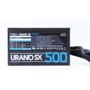 NOX Urano SX unidad de fuente de alimentación 500 W 20+4 pin ATX ATX Negro