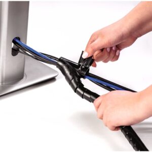 Fellowes CableZip Escritorio Pasacables Negro 1 pieza(s)