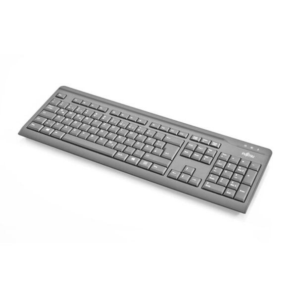 Fujitsu KB410 teclado USB Hebreo Negro