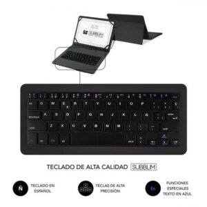 Funda + Teclado Subblim Tablet 10.1 Pulgadas