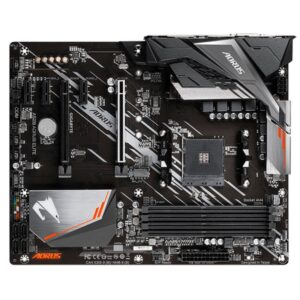 Alternative view of Gigabyte A520 Aorus Elite AMD A520 Zócalo AM4 ATX