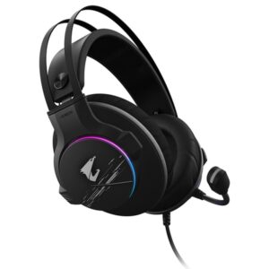 Gigabyte AORUS H1 auricular y casco Auriculares Alámbrico Diadema Juego USB tipo A Negro