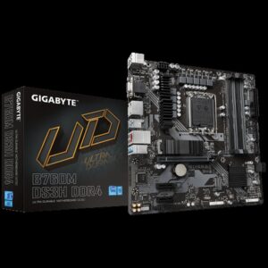 Gigabyte B760M DS3H DDR4 placa base Intel B760 Express LGA 1700 micro ATX