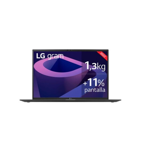LG Gram 17Z90S-G.AD78B ordenador portatil Intel Core Ultra 7 155H Portátil 43,2 cm (17") WQXGA 16 GB DDR5-SDRAM 1 TB SSD Wi-Fi 6 (802.11ax) Windows 11 Home Negro