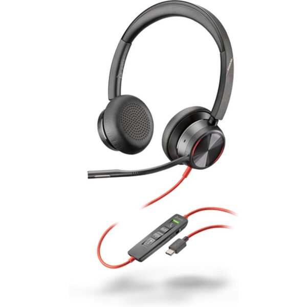 HP 8X223AA auricular y casco Auriculares Alámbrico Diadema Oficina/Centro de llamadas USB Tipo C Negro