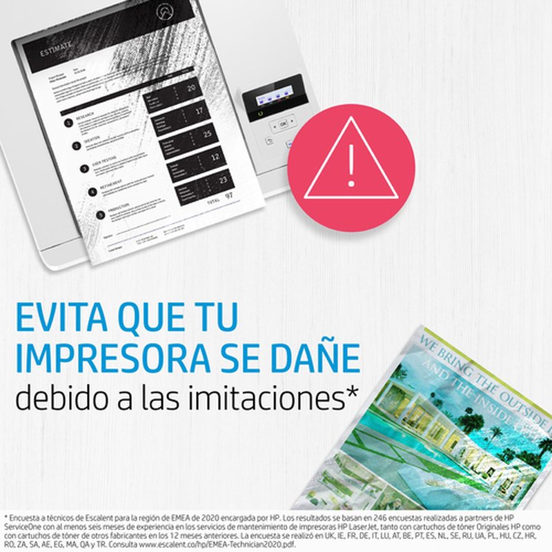 HP Pack de ahorro de 2 cartuchos de tóner original LaserJet 83A negro - Imagen 14