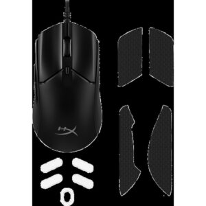 HyperX Pulsefire Haste 2: ratón gaming (negro)