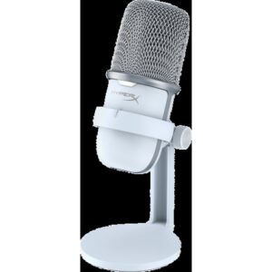 Alternative view of HyperX SoloCast - USB Microphone (White) Blanco Micrófono para videoconsola