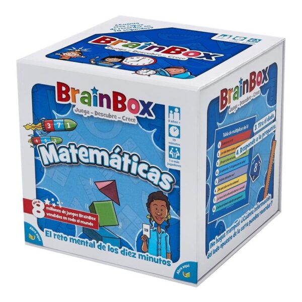 Juego Mesa Brainbox Matematicas Edad Recomendada