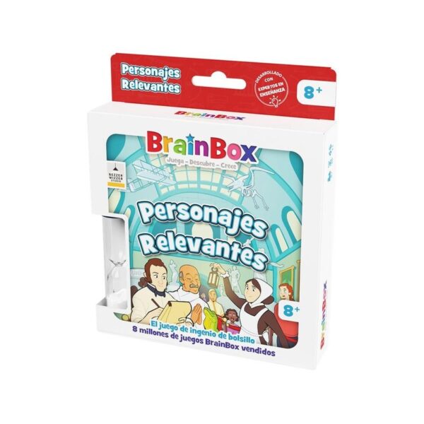 Juego Mesa Brainbox Pocket Personajes Relevantes