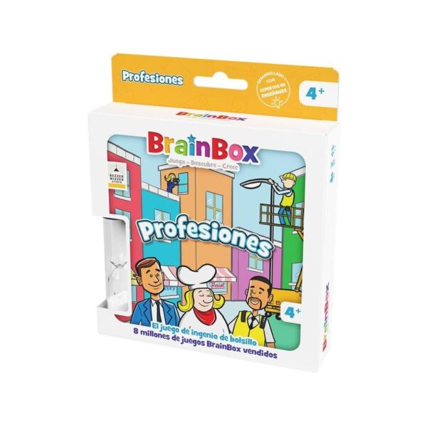 Juego Mesa Brainbox Pocket Profesiones Edad