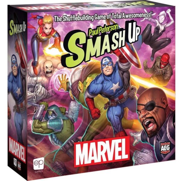 Juego Mesa Smash Up Marvel Ingles