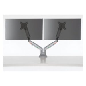 Kensington Brazo SmartFit® de altura ajustable con controles de un solo toque para dos monitores