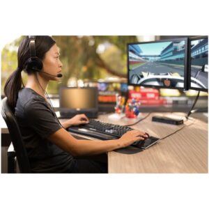 Kensington Reposamuñecas ErgoSoft™ para teclados mecánicos y de juego Kensington Reposamuñecas ErgoSoft™ para teclados mecánicos y de juego