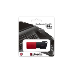 Kingston Technology DataTraveler Exodia M unidad flash USB 128 GB USB tipo A 3.2 Gen 1 (3.1 Gen 1) Negro, Rojo Kingston Technology DataTraveler Exodia M unidad flash USB 128 GB USB tipo A 3.2 Gen 1 (3.1 Gen 1) Negro, Rojo