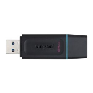 Kingston Technology DataTraveler Exodia unidad flash USB 64 GB USB tipo A 3.2 Gen 1 (3.1 Gen 1) Negro, Turquesa Kingston Technology DataTraveler Exodia unidad flash USB 64 GB USB tipo A 3.2 Gen 1 (3.1 Gen 1) Negro, Turquesa