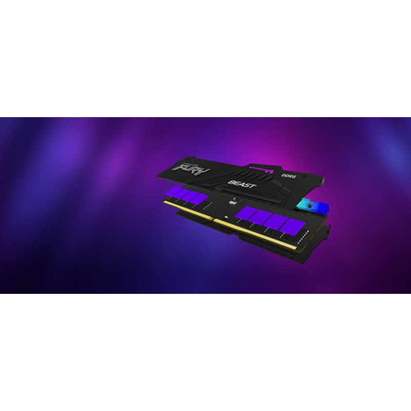Kingston Technology FURY Beast RGB módulo de memoria 32 GB 1 x 32 GB DDR5 ECC - Imagen 12