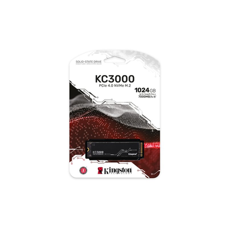 Kingston Technology KC3000 M.2 1,02 TB PCI Express 4.0 3D TLC NVMe - Imagen 4