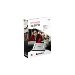 Kingston Technology XS2000 1 TB Negro, Plata