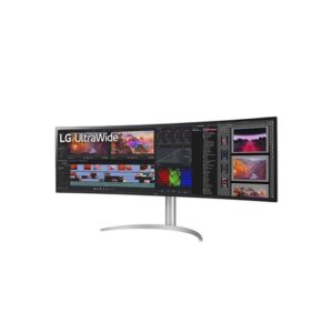 Alternative view of LG 49WQ95C-W LED display 124,5 cm (49") 5120 x 1440 Pixeles UltraWide Dual Quad HD Plata