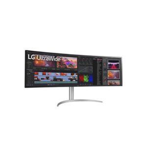 LG 49WQ95C-W LED display 124,5 cm (49") 5120 x 1440 Pixeles UltraWide Dual Quad HD Plata