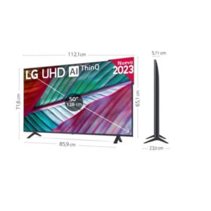 LG 50UR781C0LK Televisor 127 cm (50") 4K Ultra HD Smart TV Wifi Negro 300 cd / m² LG 50UR781C0LK Televisor 127 cm (50") 4K Ultra HD Smart TV Wifi Negro 300 cd / m²