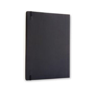 LIBRETA CLASICA TAPA BLANDA NEGRA XL (19X25CM) RAYADA MOLESKINE QP621