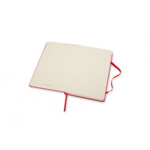 LIBRETA CLASICA TAPA DURA ROJA L (13X21CM) LISA MOLESKINE QP062R