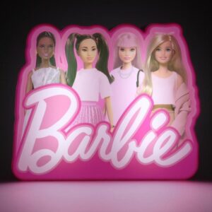 Alternative view of Lampara Paladone Barbie Box Light