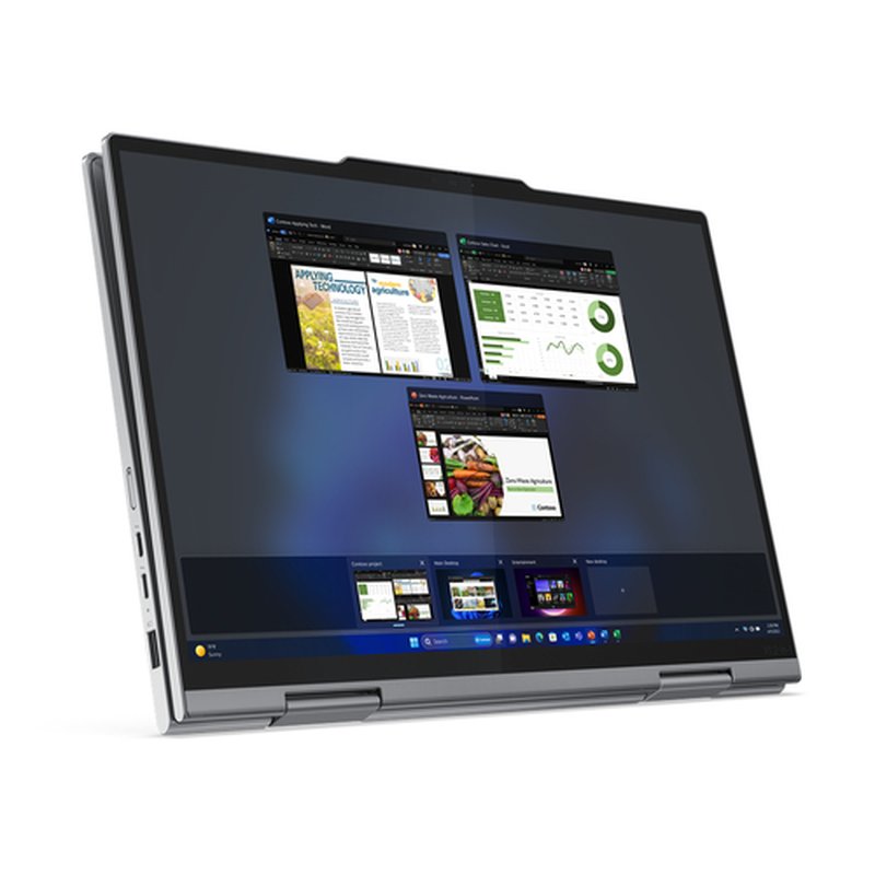 Lenovo ThinkPad X1 2-in-1 Gen 9 Intel Core Ultra 7 155U Híbrido (2-en-1) 35,6 cm (14") Pantalla táctil WUXGA 16 GB LPDDR5x-SDRAM 512 GB SSD Wi-Fi 6E (802.11ax) Windows 11 Pro Gris Lenovo ThinkPad X1 2-in-1 Gen 9 Intel Core Ultra 7 155U Híbrido (2-en-1) 35,6 cm (14") Pantalla táctil WUXGA 16 GB LPDDR5x-SDRAM 512 GB SSD Wi-Fi 6E (802.11ax) Windows 11 Pro Gris - Imagen 3