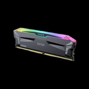 LEXAR MEMORIA ARES DDR5 32GB (2X16GB) 7200 CL34 1.4V HEATSINK RGB DUAL PACK BLACK LD5U16G72C34LA-RGD