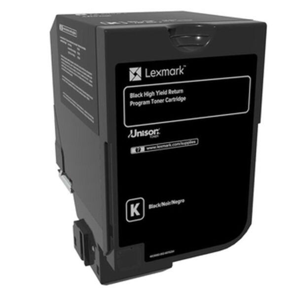 Lexmark 74C2HK0 cartucho de tóner 1 pieza(s) Original Negro