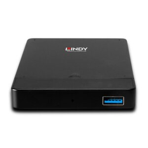 Lindy 43331 caja para disco duro externo Carcasa de disco duro/SSD Negro 2.5"