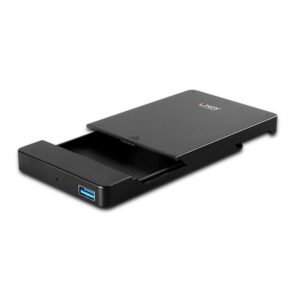 Lindy 43331 caja para disco duro externo Carcasa de disco duro/SSD Negro 2.5"