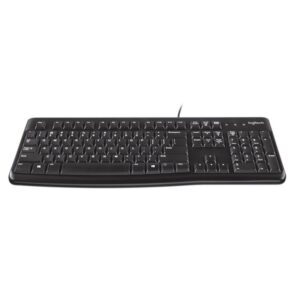 Logitech Desktop MK120 teclado Ratón incluido USB QWERTY Inglés internacional Negro