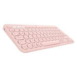 Logitech K380 Multi-Device teclado Bluetooth QWERTY Español Rosa