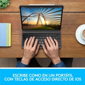 Logitech Slim Folio Pro Grafito Bluetooth QWERTY Español