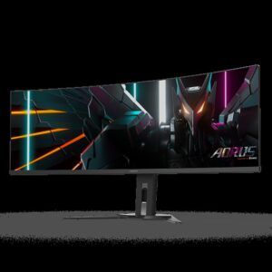 Alternative view of AORUS CO49DQ pantalla para PC 124,5 cm (49") 5120 x 1440 Pixeles DQHD OLED Negro