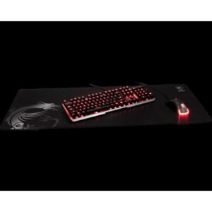 MSI Agility GD70 Alfombrilla de ratón para juegos Negro