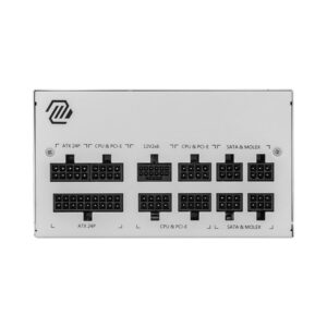 MSI MAG A850GL PCIE5 WHITE unidad de fuente de alimentación 850 W 20+4 pin ATX ATX Blanco MSI MAG A850GL PCIE5 WHITE unidad de fuente de alimentación 850 W 20+4 pin ATX ATX Blanco